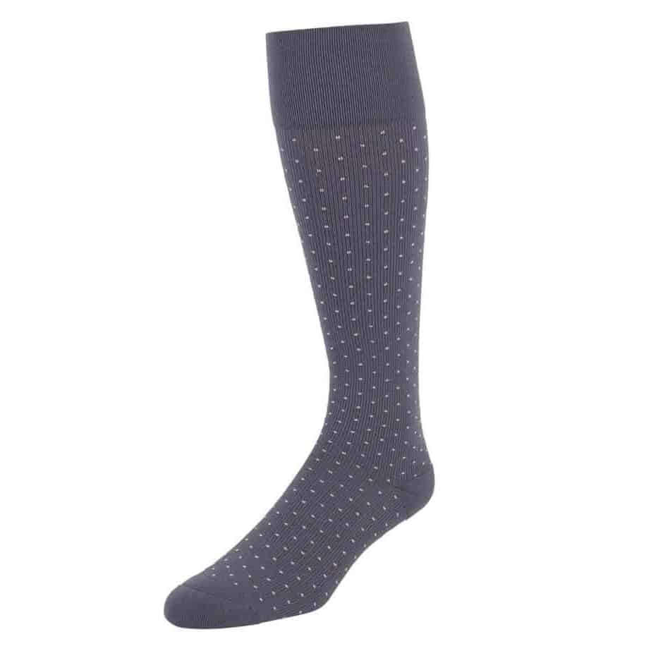 Rejuva Spot Compression Socks - Gray Blush | Gerould's Healthcare Center